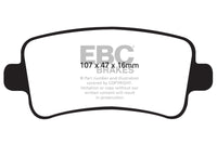 EBC 10+ Buick Allure (Canada) 3.0 Greenstuff Rear Brake Pads - Burkken Auto Parts