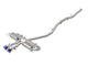 aFe Takeda 3in 304 SS Cat-Back Exhaust System w/Blue Flame Tips 17-20 Honda Civic Sport L4-1.5L (t) - Burkken Auto Parts
