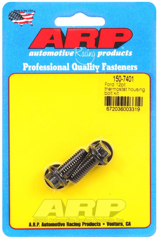 ARP Ford 12pt Thermostat Housing Bolt Kit - Burkken Auto Parts