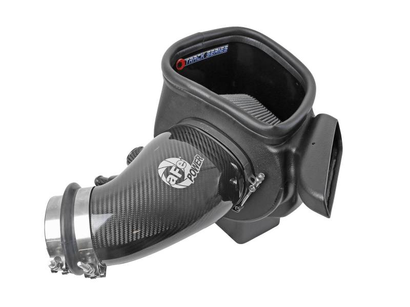 aFe 12-21 Jeep Grand Cherokee 6.4L Track Series Carbon Fiber Cold Air Intake w/Pro Dry S Filter - Burkken Auto Parts