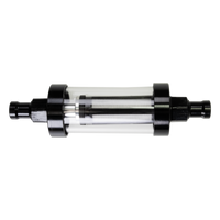 Edelbrock 5/16in i.d. Hose Clear View Fuel Filter - Burkken Auto Parts
