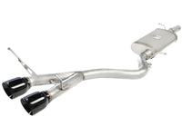aFe MACHForce XP Exhaust 304SS Cat-Back w/ BlackTips 2008 VW Golf R32 V5 3.2L - Burkken Auto Parts