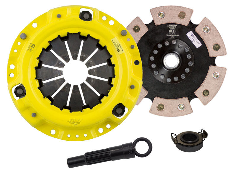 ACT 1991 Toyota Corolla HD/Race Rigid 6 Pad Clutch Kit - Burkken Auto Parts