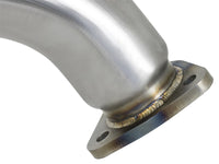 aFe Twisted Steel 3in Rear Down-Pipe/Mid Pipe 2017+ Honda Civic Type R I4 2.0L (t) - Burkken Auto Parts