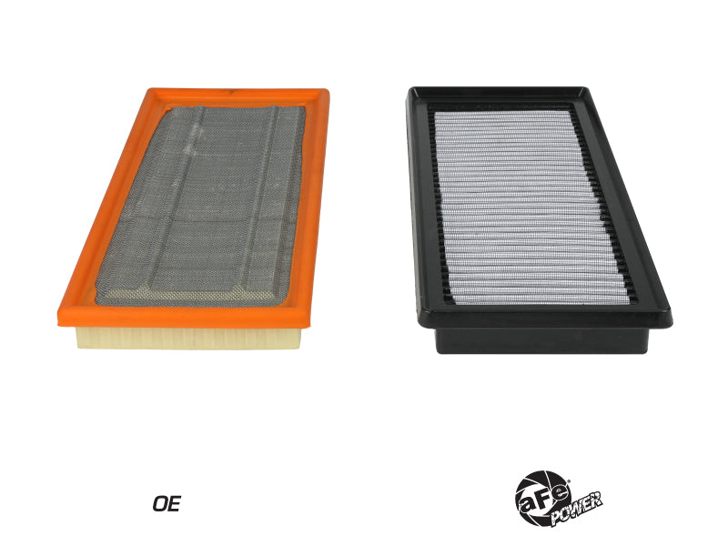 aFe 74-83 Porsche 911 H6-2.7/3.0L (t) Magnum Flow OE Replacement Air Filter w/ Pro DRY S Media - Burkken Auto Parts