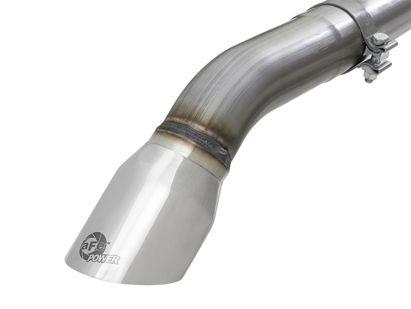 aFe MACH Force-Xp Hi-Tuck 3in. 409 SS C/B Exhaust 15-18 GM Colorado L4-2.5L/V6-3.6L - Polished Tip - Burkken Auto Parts