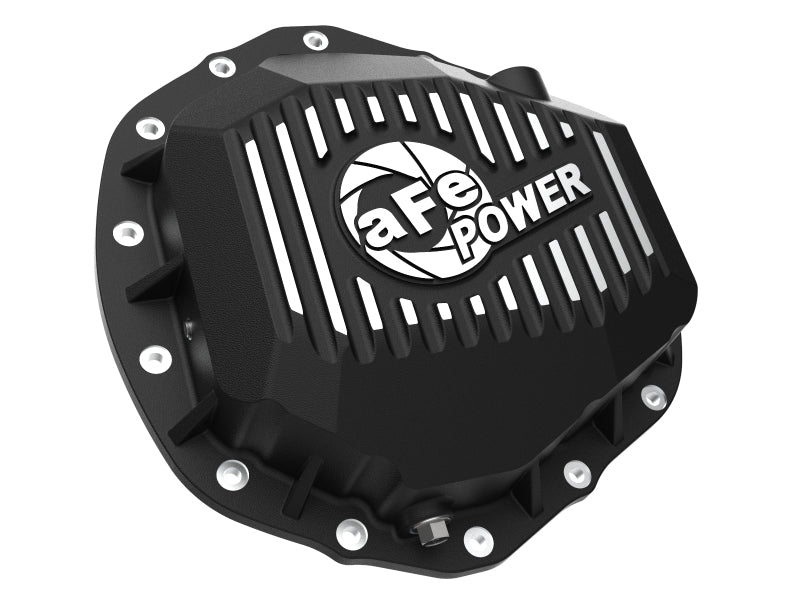 aFe Street Series Rear Differential Cover Black w/ Machined Fins 19-20 Ram 2500/3500 - Burkken Auto Parts