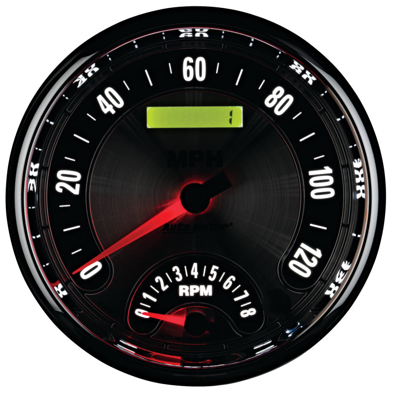 Autometer American Muscle 5in Tach Speedo Combo In-Dash - Burkken Auto Parts
