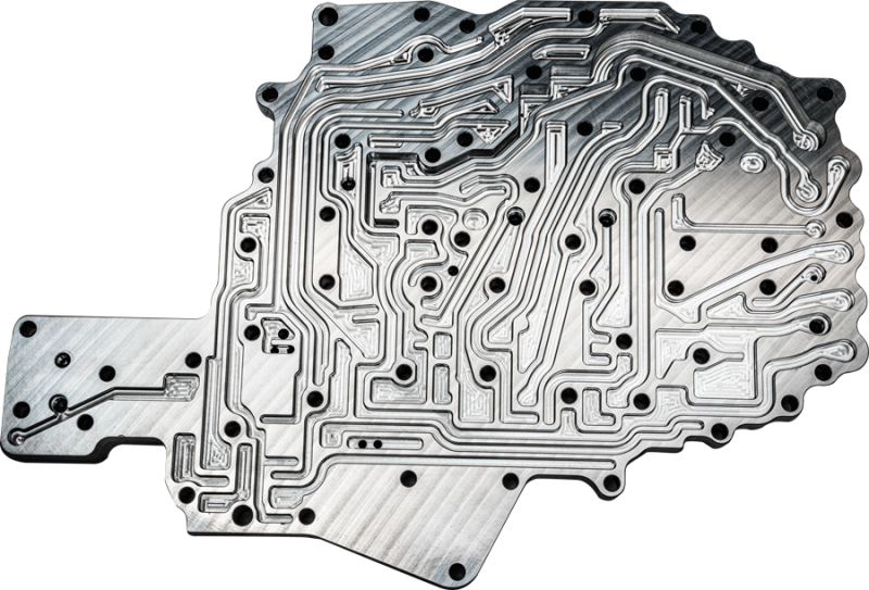 ATS Diesel 07.5-11 Dodge RAM 6.7L Cummins 68RFE Billet Valve Body Channel Plate Kit - Burkken Auto Parts