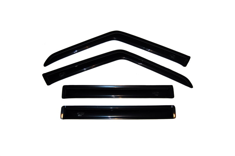 AVS 84-01 Jeep Cherokee (4 Door Excl. Limited Model) Ventvisor Window Deflectors 4pc - Smoke - Burkken Auto Parts