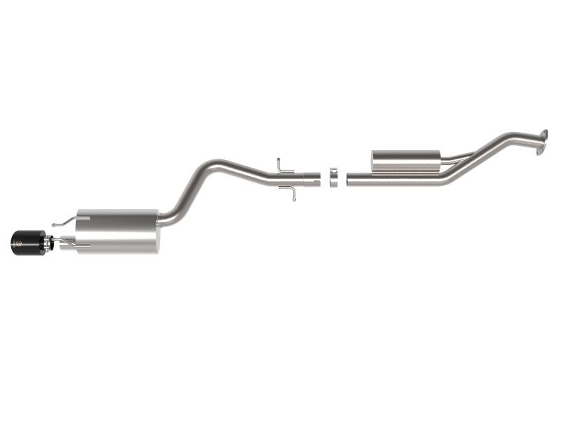 aFe Lexus IS300 01-05 L6-3.0L Takeda Cat-Back Exhaust System- Black Tip - Burkken Auto Parts