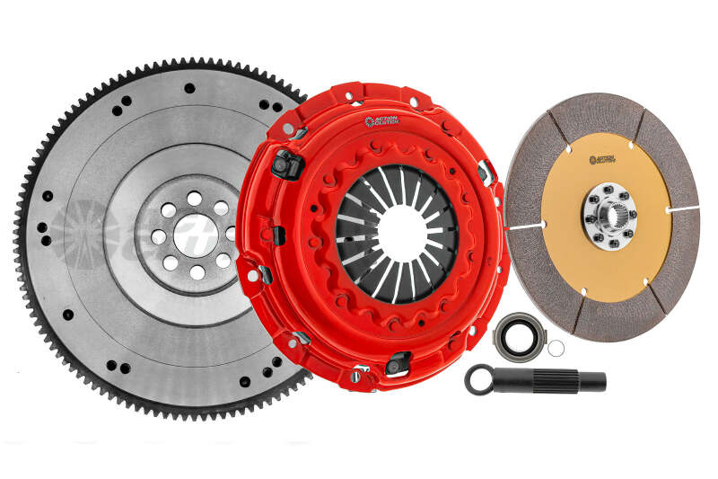 Action Clutch 12-15 Honda Civic Si 2.4L (K24Z7) Ironman Unsprung Clutch Kit w/OE-HD Flywheel - Burkken Auto Parts