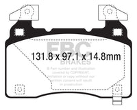 EBC 12+ Tesla Model S Electric Greenstuff Front Brake Pads - Burkken Auto Parts