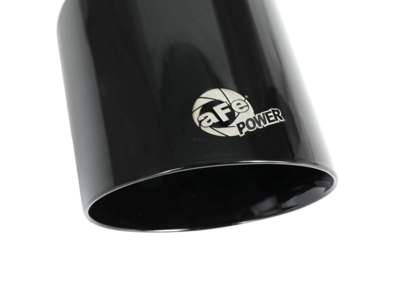 aFe MACH Force-XP 4-1/2in Black OE Replacement Exhaust Tips - 15-19 Dodge Charger/Hellcat - Burkken Auto Parts