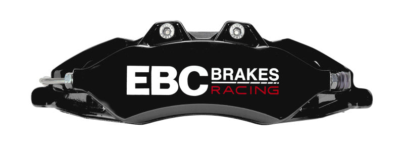 EBC Racing 17-21 Honda Civic Type-R (FK8) Black Apollo-6 Calipers 380mm Rotors Front Big Brake Kit - Burkken Auto Parts