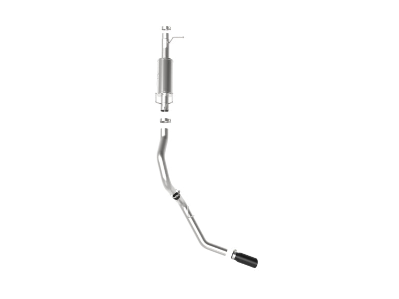 aFe Apollo GT Series 3-1/2in 409 SS Axle-Back Exhaust 17-20 Ford F-250/F-350 6.2/7.3L w/ Black Tips - Burkken Auto Parts