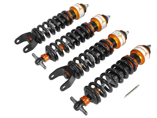aFe Control PFADT Series Featherlight Single Adj Street/Track Coilover System 97-13 Chevy Corvette - Burkken Auto Parts