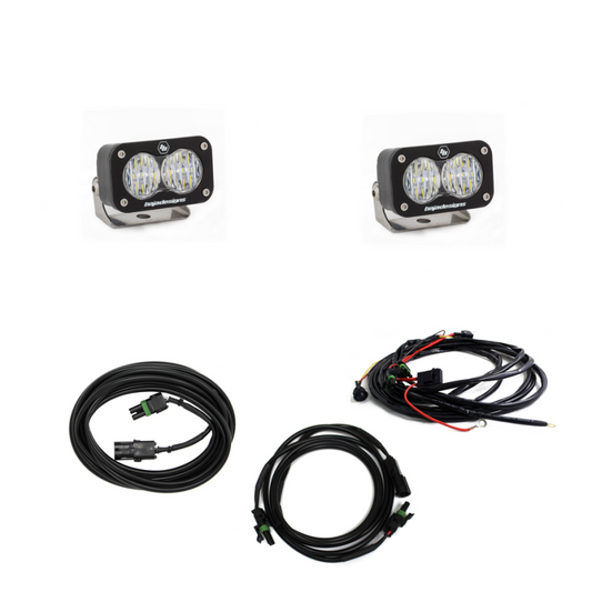 Baja Designs 2018+ Jeep JL LED Light Kit Reverse Kit Dual S2 Sport w/C Wrangler JL - Burkken Auto Parts