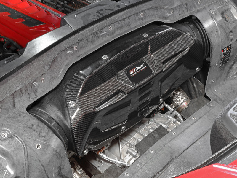 aFe Black Series Carbon Fiber Pro 5R Air Intake System 2020 Chevrolet Corvette C8 V8 6.2L - Burkken Auto Parts