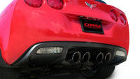 Corsa 2006-2013 Chevrolet Corvette C6 Z06 7.0L V8 Black Sport Axle-Back Exhaust - Burkken Auto Parts