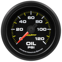 Autometer Extreme Environment 2-1/16in 120psi Stepper Motor Oil Pressure Gauge w/ Warning Light - Burkken Auto Parts