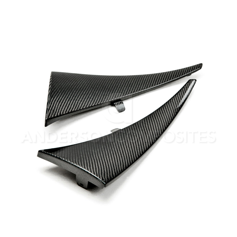 Anderson Composites 14+ Chevrolet Corvette C7 Stingray/Z06 Front Mud Flaps - Burkken Auto Parts