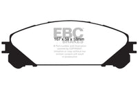 EBC 15+ Lexus NX200t 2.0 Turbo Greenstuff Front Brake Pads - Burkken Auto Parts