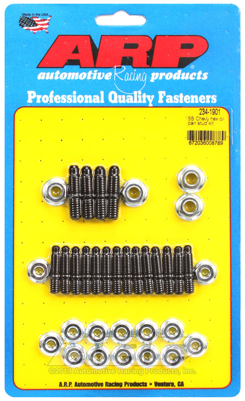 ARP SB Chevy Hex Oil Pan Stud Kit - Burkken Auto Parts