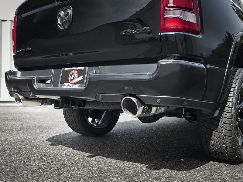aFe MACH Force-XP 4-1/2in Steel OE Replacement Exhaust Tips - 2021+ Dodge Ram (5.7L V8) - Polished - Burkken Auto Parts