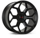Vossen x Novitec NL5-5L 21x12.5in - 5x112 BP - ET43 - Satin Black Lamborghini Huracan Rear Wheel