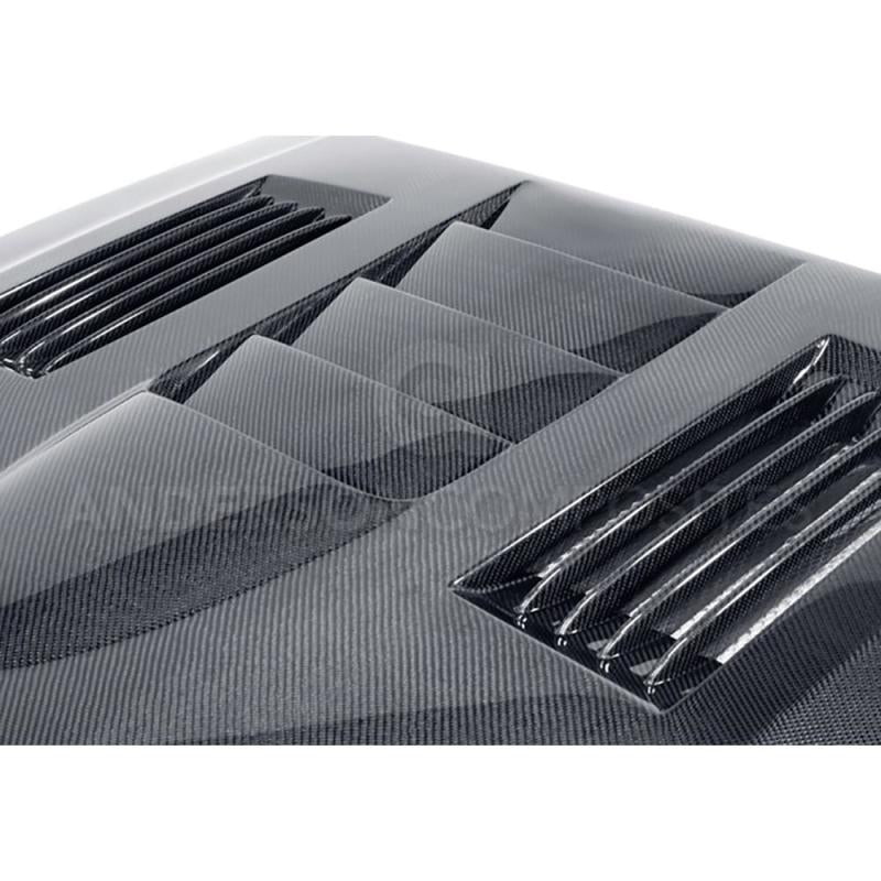 Anderson Composites 10-14 Ford Mustang/Shelby GT500 and 2013-2014 GT/V6 Type-SS Hood - Burkken Auto Parts