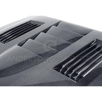 Anderson Composites 10-14 Ford Mustang/Shelby GT500 and 2013-2014 GT/V6 Type-SS Hood - Burkken Auto Parts
