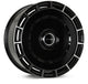 Vossen HF-9 24x10 - 5x130 - ET15 - Deep - 84.1 - Gloss Black Polished Wheel
