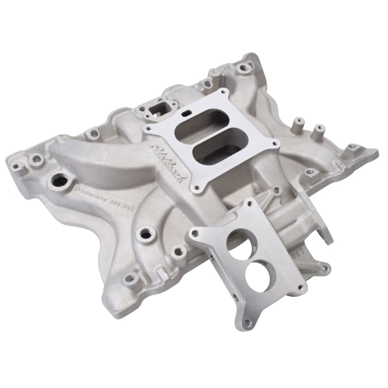 Edelbrock Performer 400-2V Manifold w/ EGR - Burkken Auto Parts