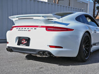 aFe MACHForce XP 12-16 Porsche 911 Carrera H6-3.8L SS-304 Cat-Back Exhaust w/Carbon Fiber Tips - Burkken Auto Parts