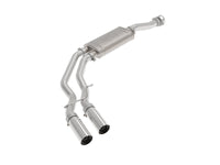 aFe Rebel 3in 409 SS Cat-Back Exhaust 2021 Ford F-150 V6 2.7L/3.5L (tt)/V8 5.0L w/ Polished Tips - Burkken Auto Parts