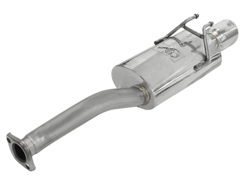 aFe Takeda Exhaust Axle-Back 06-11 Honda Civic Si L4 2.0L 2.5in 304 Stainless Steel - Burkken Auto Parts