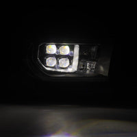 AlphaRex 07-13 Toyota Tundra / 08-17 Sequoia NOVA LED Proj HL Black w/Actv Light Seq. Sig + DRL - Burkken Auto Parts