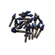 BLOX Racing Xtreme Titanium Intake/Exhaust Manifold Studs Burnt 55mm 10-Piece Kit - Burkken Auto Parts