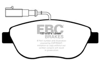 EBC 12+ Fiat 500 1.4 Turbo Abarth Redstuff Front Brake Pads - Burkken Auto Parts
