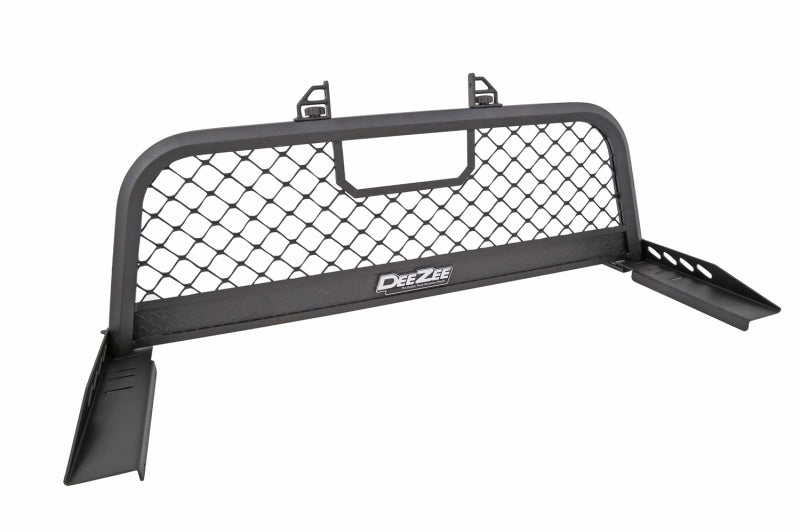 Deezee 15-23 Chevrolet Colorado Cargo Management Cab Rack - TXT Blk Mesh - Burkken Auto Parts