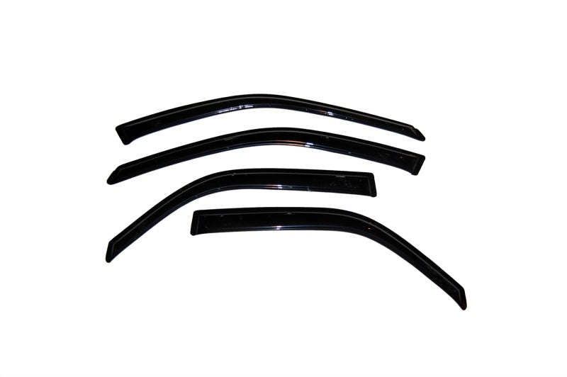 AVS 97-01 Toyota Camry Ventvisor Outside Mount Window Deflectors 4pc - Smoke - Burkken Auto Parts