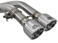 aFe MACH Force-Xp 3.5in. 304 SS C/B Exhaust w/o Muffler 15-18 BMW X5 M V8-4.4L (tt) - Polished Tip - Burkken Auto Parts