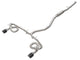 aFe 22-23 Honda Civic Si L4 1.5L (t) Takeda 2.5in to 3in 304 SS Cat-Back Exhaust w/Carbon Fiber Tips - Burkken Auto Parts
