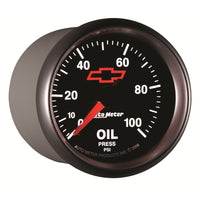 Autometer Sport-Comp II GM 52mm 0-100 PSI Mechanical Oil Pressure Gauge - Burkken Auto Parts