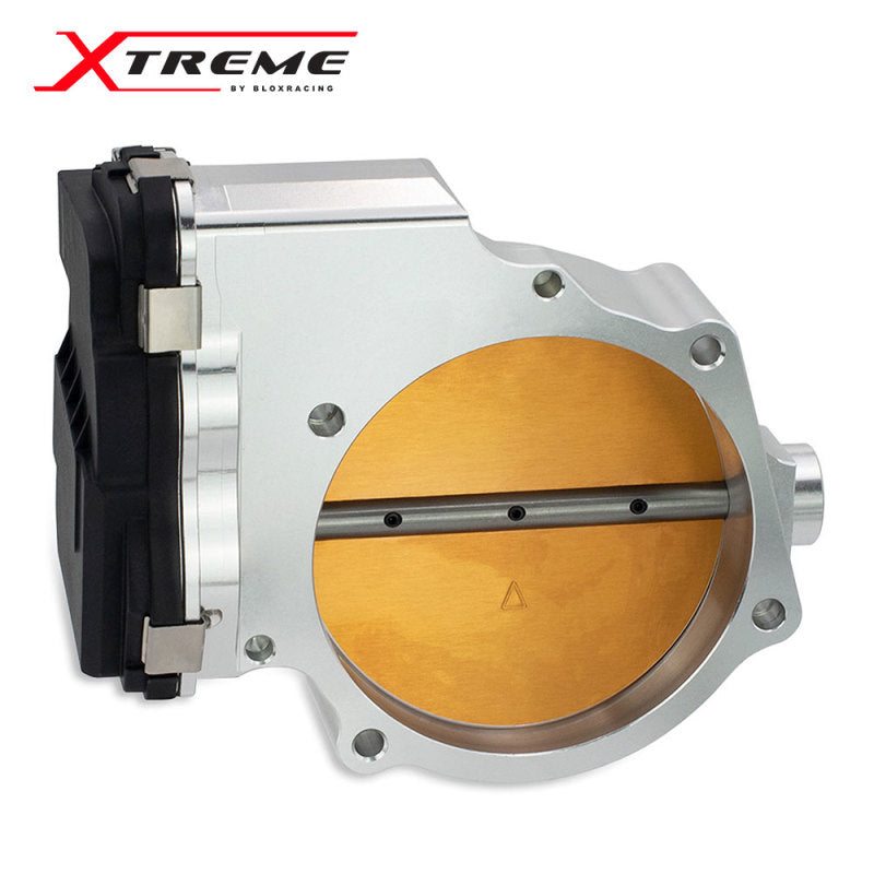 BLOX Racing 2015+ Dodge Hellcat / Jeep Trackhawk 6.2L 105mm Electronic Billet Throttle Body - Silver - Burkken Auto Parts