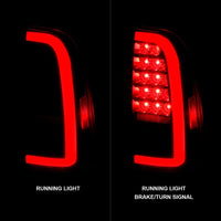 ANZO 00-06 Toyota Tundra LED Taillights w/ Light Bar Black Housing Clear Lens - Burkken Auto Parts