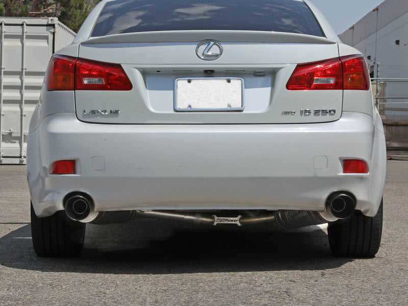 aFe POWER Takeda 06-13 Lexus IS250/IS350 SS Axle-Back Exhaust w/ Black Tips - Burkken Auto Parts