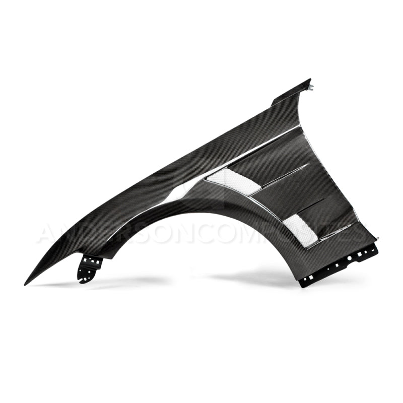 Anderson Composites 15-16 Ford Mustang Type-AT Fenders (0.4in Wider) - Burkken Auto Parts