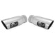 aFe MACHForce-XP 304 Stainless Steel Polished Exhaust Tip 3.5in x 4.5in Out x 12in L Clamp-On - Burkken Auto Parts